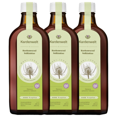 600ml de teinture mère bio de racine de bardane (préparation 1:1)